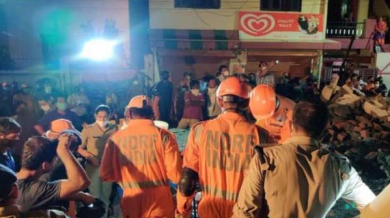 Three killed in house collapse in Dehradun Three killed in house collapse in Dehradun