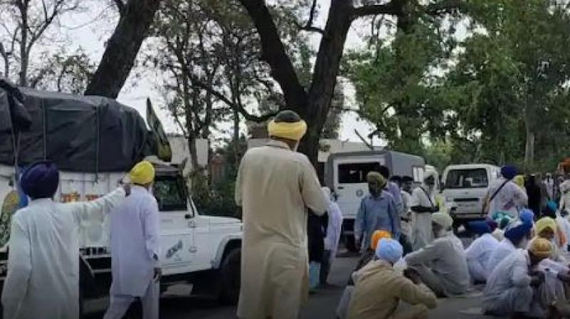 farmers protest farmers protest