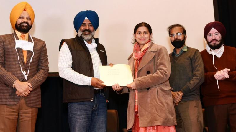 Pargat Singh hands appointment letters to newly recruited Assistant Professors & Librarians for Government Colleges