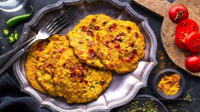 Oats And Vegetable Pancake Oats And Vegetable Pancake