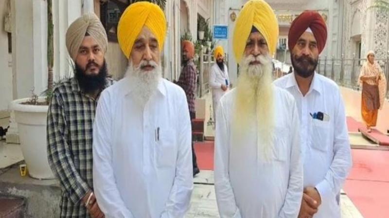Sarawan Singh Phillaur and Sikandar Singh Maluka submitted clarification on Sri Akal Takht Sahib. Sarawan Singh Phillaur and Sikandar Singh Maluka submitted clarification on Sri Akal Takht Sahib.