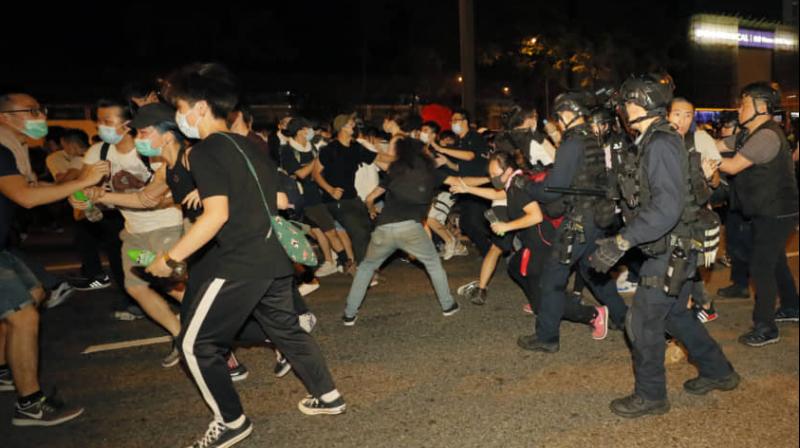 Chinese People Protest 