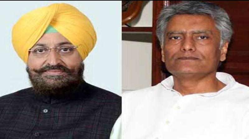 Pratap Singh Bajwa and Sunil Jakhar