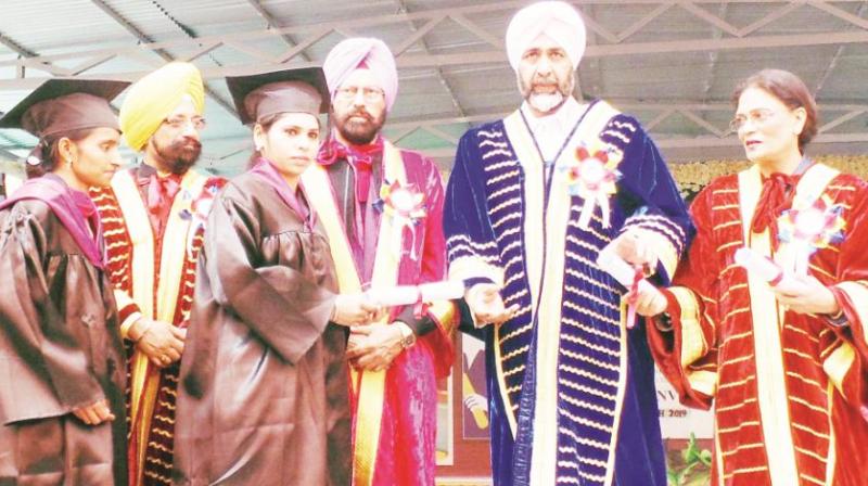 Manpreet Badal in 80th Annual Degree Distribution Festival in Ferozepur City