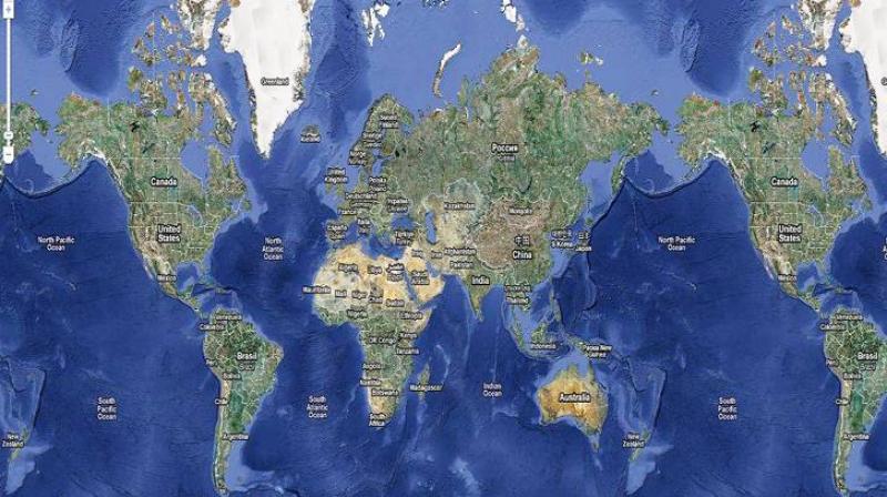 Google Earth has its eyes on 98 percent of the world’s population Google Earth has its eyes on 98 percent of the world’s population