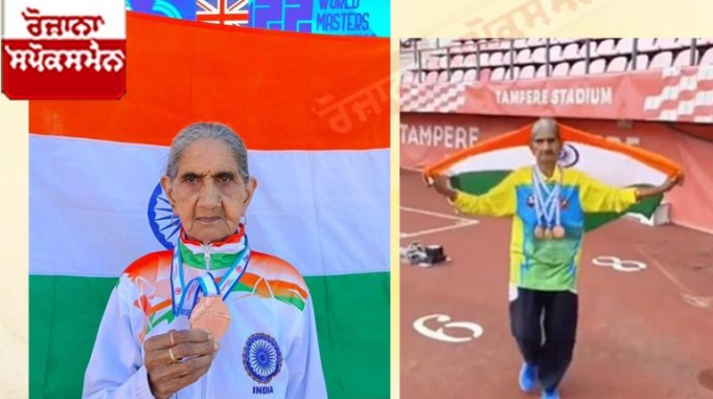 Bhagwani devi wins gold in 100m