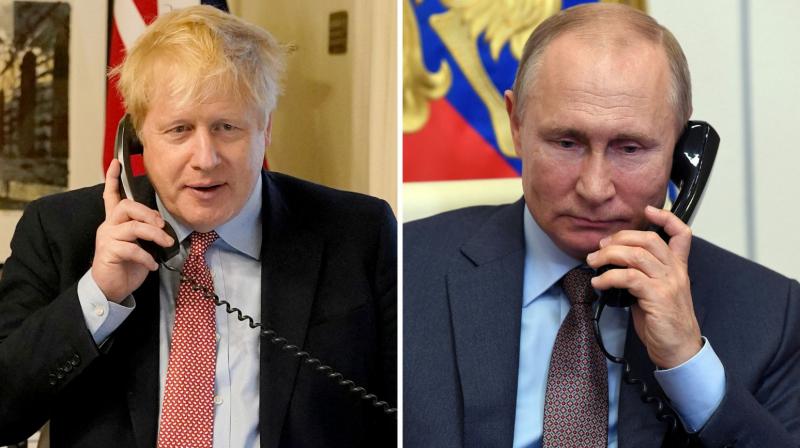 Boris Johnson says Putin threatened him with missile strike Boris Johnson says Putin threatened him with missile strike