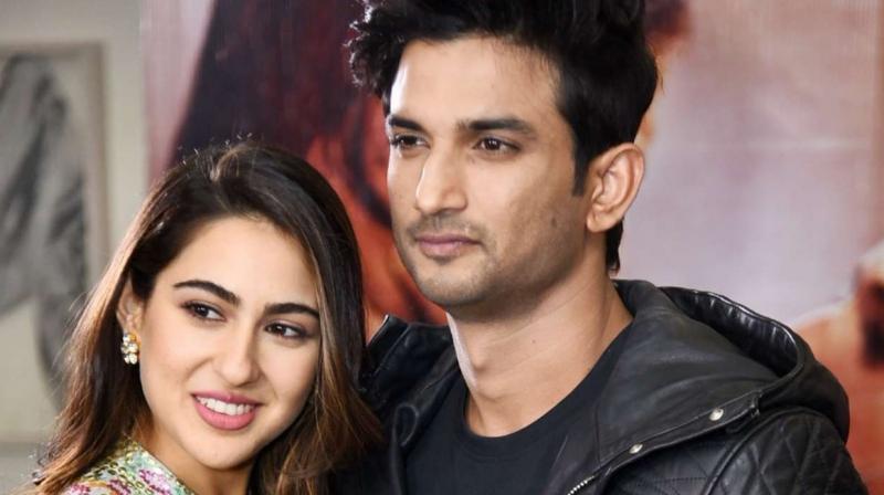  Sushant Singh Rajput With Sara Ali Khan