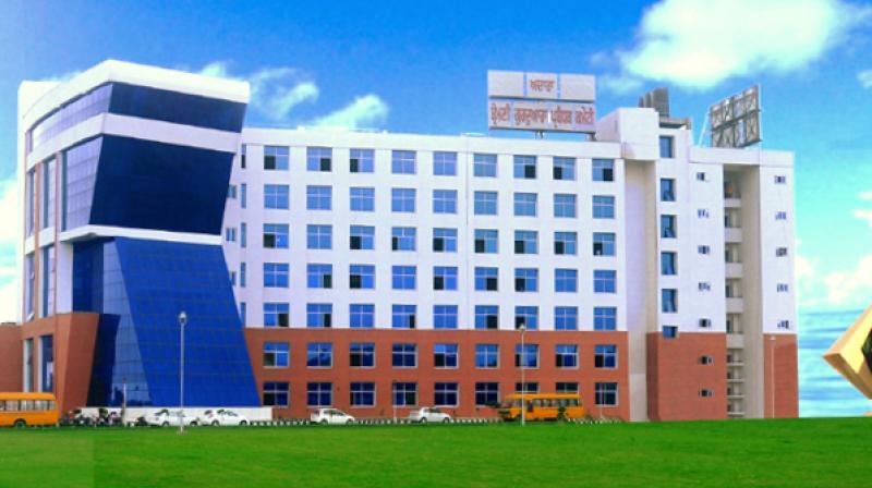 Sri Guru Granth Sahib World University at Fatehgarh Sahib. Sri Guru Granth Sahib World University at Fatehgarh Sahib.