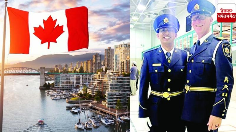 A young man from the village of Atargarh joined the Canadian police A young man from the village of Atargarh joined the Canadian police