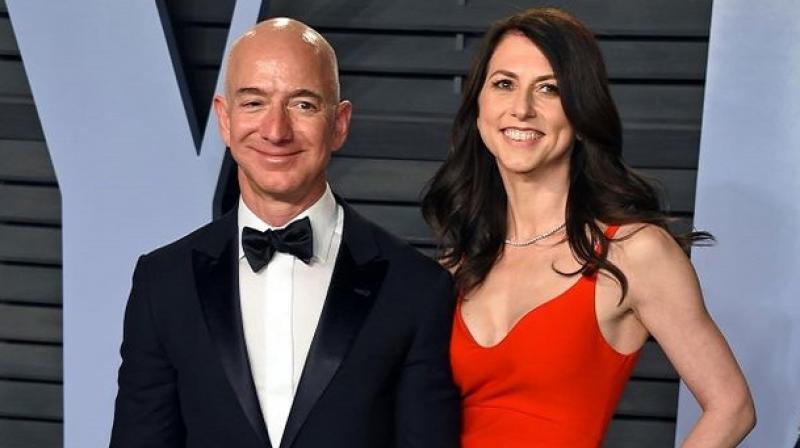 Jeff Bezos and Mackenzie Bezos Jeff Bezos and Mackenzie Bezos