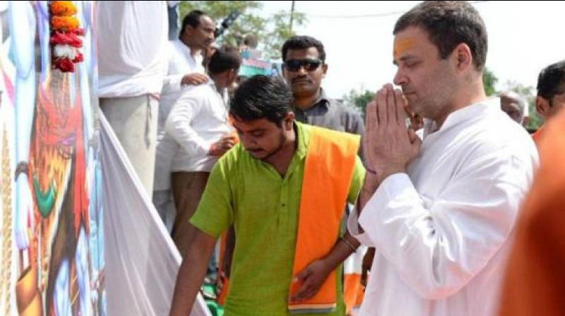 Rahul Gandhi will worship at Kamtanath temple of Chitrakoot Rahul Gandhi will worship at Kamtanath temple of Chitrakoot