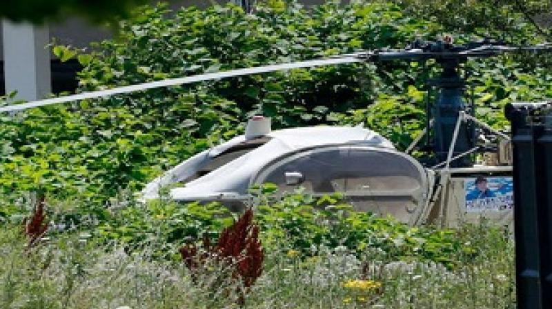 Prisoner escaped from jail by flying Helicopter