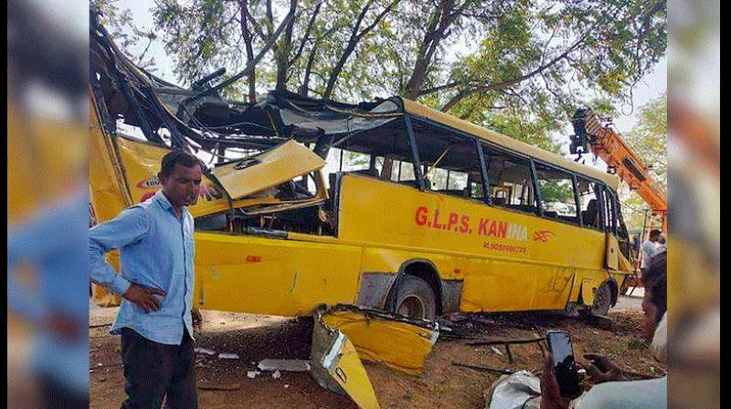 School bus accident School bus accident