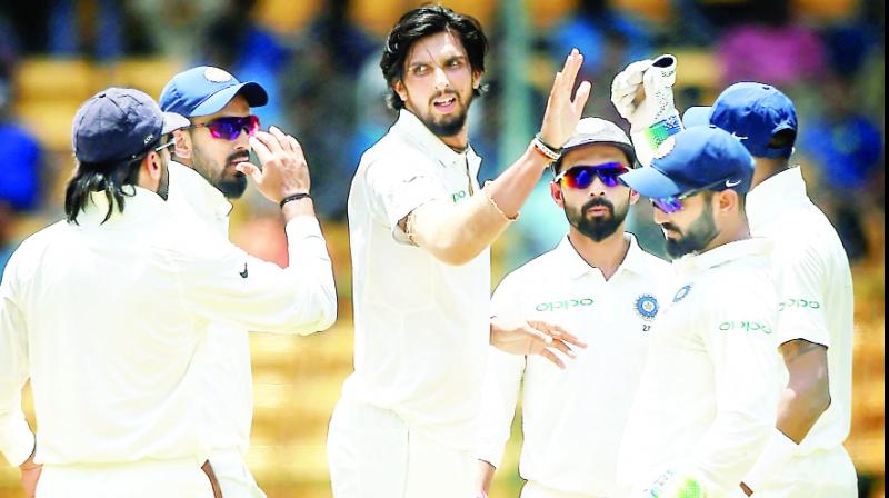 Ishant Sharma after taking wicket Ishant Sharma after taking wicket