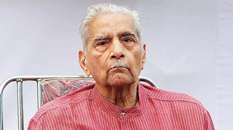 Former Law Minister and Senior Advocate Shanti Bhushan passed away