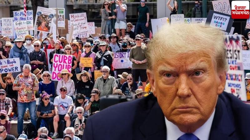 Protests in the US against President Trump's policies Protests in the US against President Trump's policies