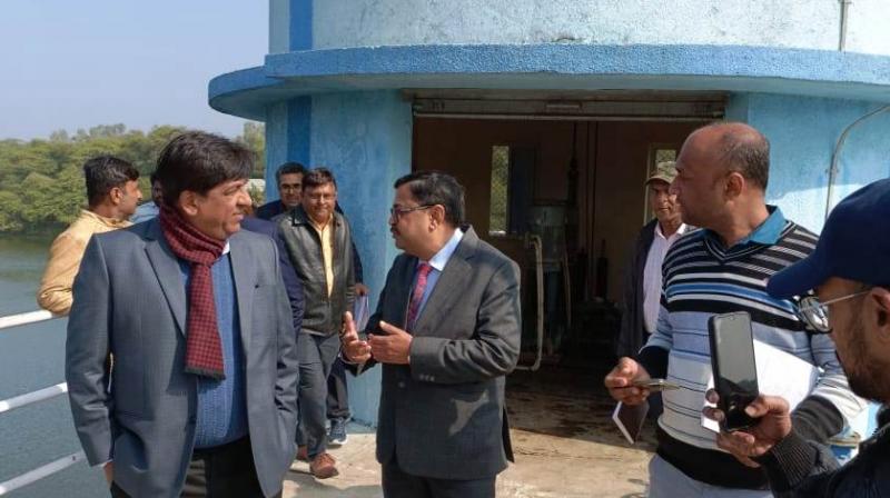 Sanitation Minister Bram Shanker Jimpa Sanitation Minister Bram Shanker Jimpa