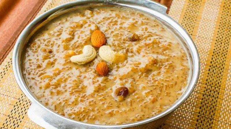 Kheer with Jaggery 
