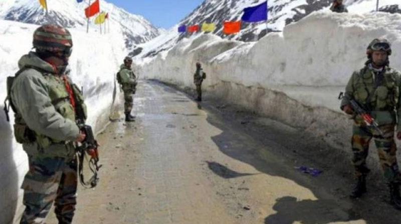 India china border India china border