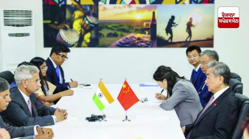 Foreign Minister S. Jaishankar met with Chinese Foreign Minister Wang Yi Foreign Minister S. Jaishankar met with Chinese Foreign Minister Wang Yi