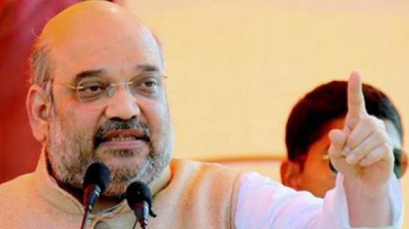 President of the BJP Amit Shah