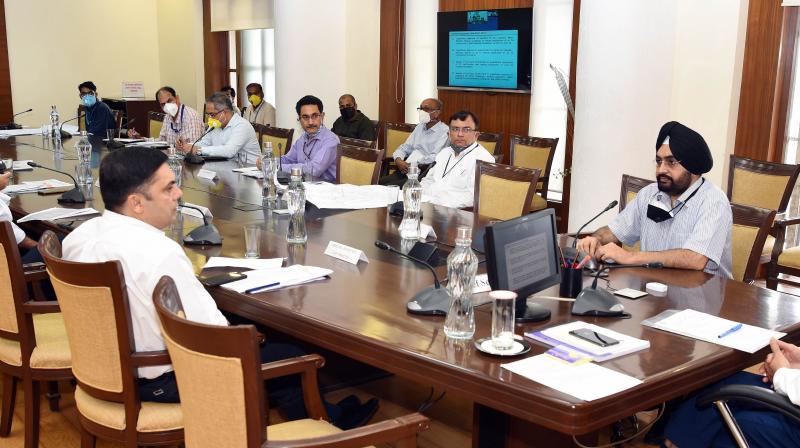 Chief Secretary with others Chief Secretary with others