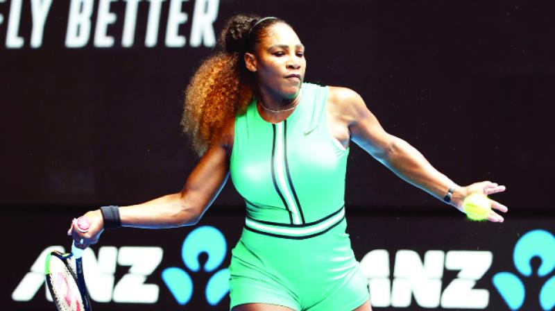 Serena Williams steps up her move to the 24th Grand Slam