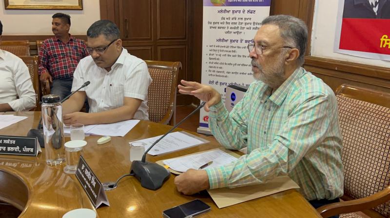 Ahead of rainy season, Punjab health minister urges people to clean all possible water-stagnation points Ahead of rainy season, Punjab health minister urges people to clean all possible water-stagnation points