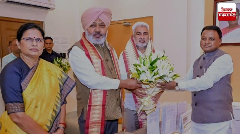 Harpal Cheema and Kataruchak invite Odisha Chief Minister for 350th martyrdom anniversary of Sri Guru Tegh Bahadur Ji Harpal Cheema and Kataruchak invite Odisha Chief Minister for 350th martyrdom anniversary of Sri Guru Tegh Bahadur Ji