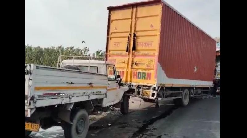 Three Vehicles Accident Three Vehicles Accident