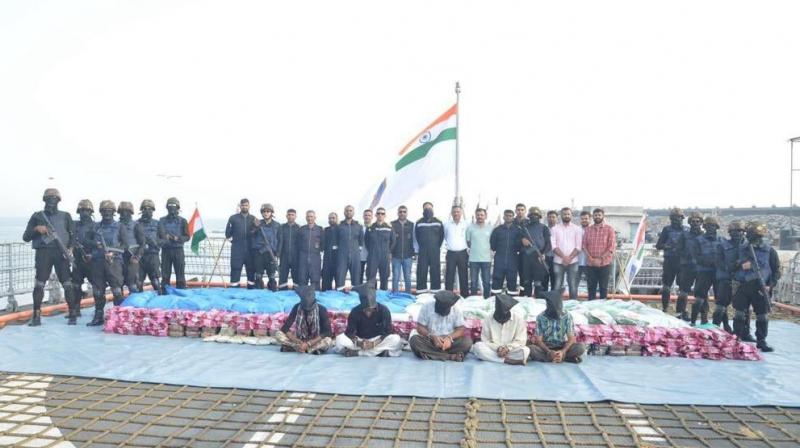 3,300 Kg drug recovered in gujarat News in punjabi 3,300 Kg drug recovered in gujarat News in punjabi
