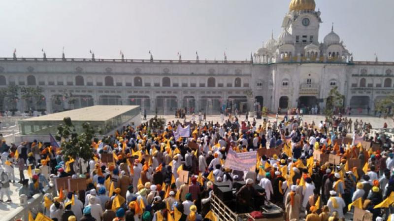 Panthik Akali Lehar Protest Panthik Akali Lehar Protest