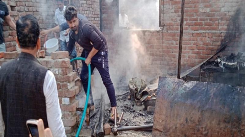 Gas Cylinder Blast Gas Cylinder Blast