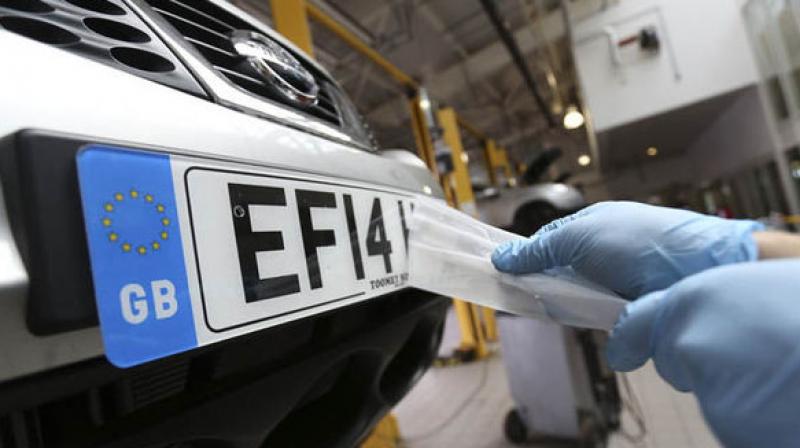 High security number plates High security number plates