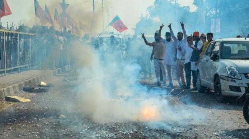 crackers bjp crackers bjp