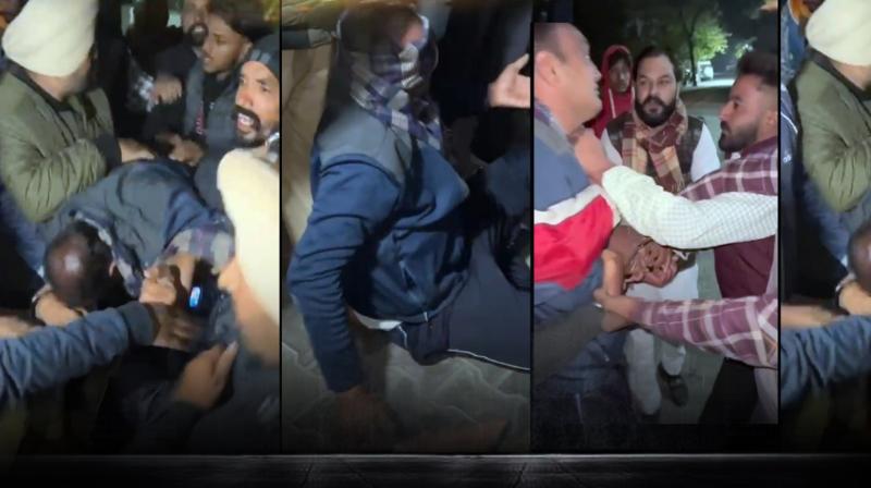 The DSP intoxicated with alcohol fired indiscriminately News in punjabi The DSP intoxicated with alcohol fired indiscriminately News in punjabi