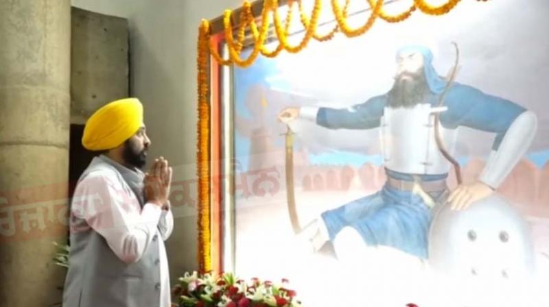 CM pays homage to Baba Banda Singh Bahadur in Punjab Vidhan Sabha