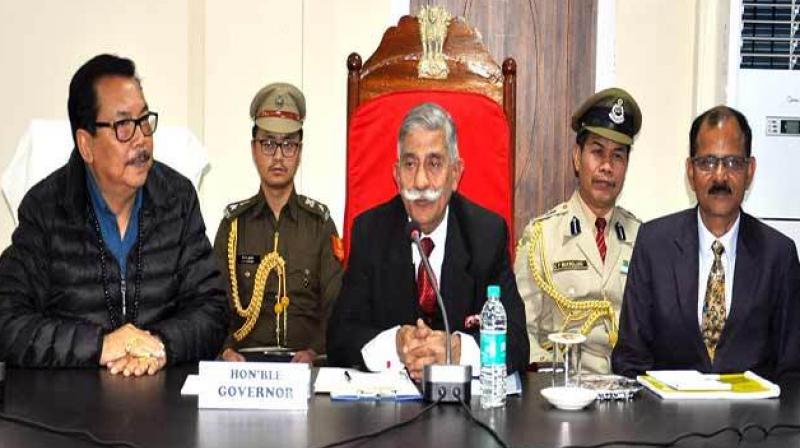 Governor B.D Mishra Governor B.D Mishra
