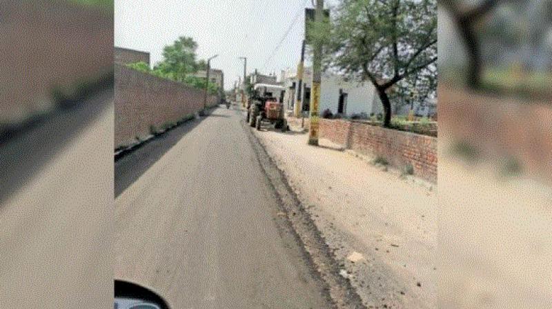 Major road construction scam Major road construction scam
