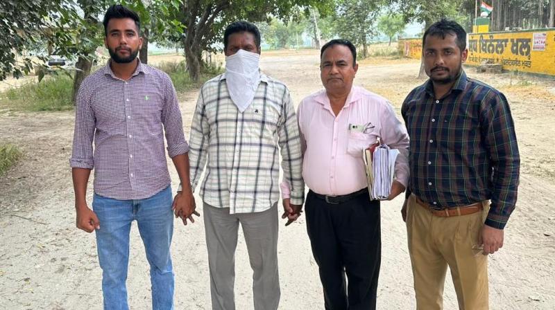 ASI absconded in bribery case from Vigilance. arrested ASI absconded in bribery case from Vigilance. arrested