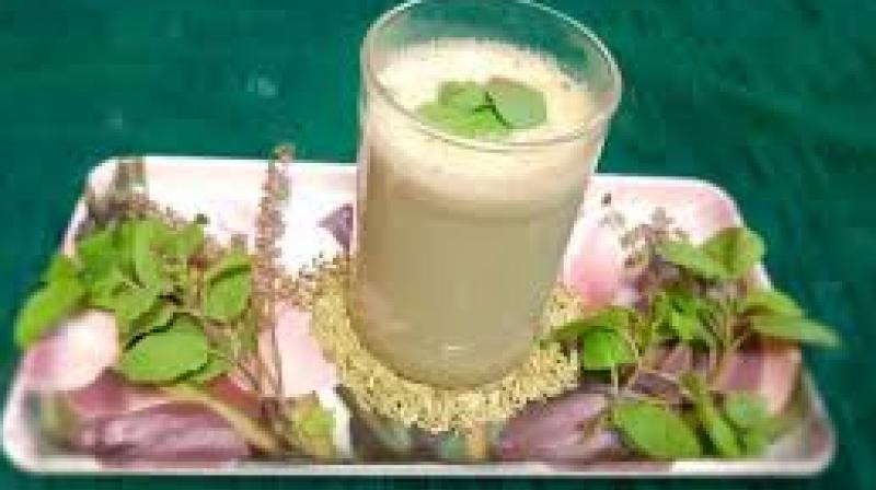 Tulsi milk