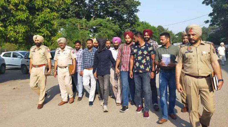 Ropar police arrest up gangster juna pandit Ropar police arrest up gangster juna pandit