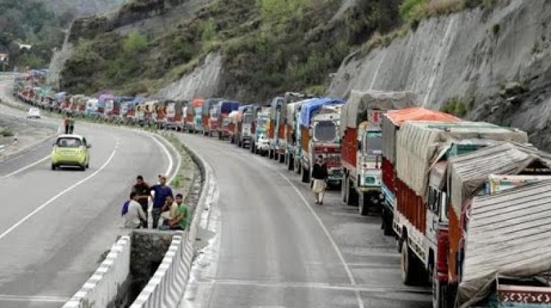 Jammu-Kashmir highway 