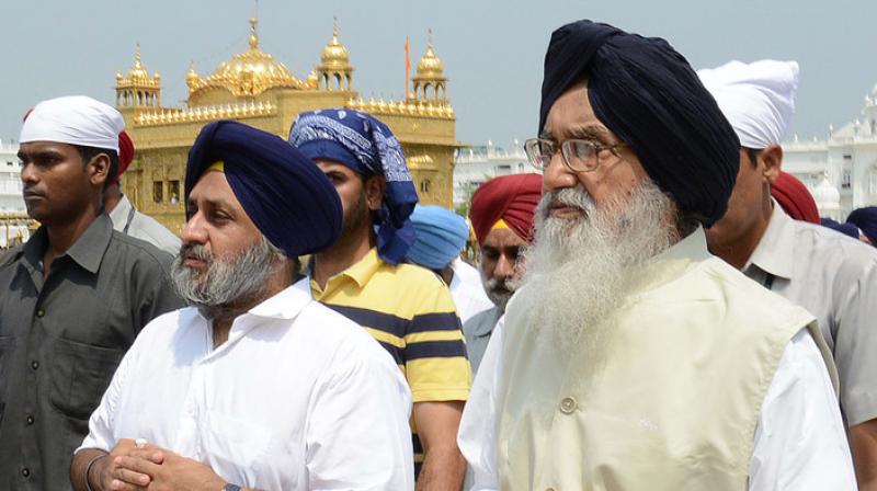 Parkash Singh Badal & Sukhbir Badal Parkash Singh Badal & Sukhbir Badal