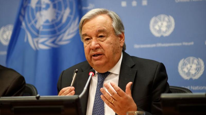 Un chief expresses concern over caa Un chief expresses concern over caa
