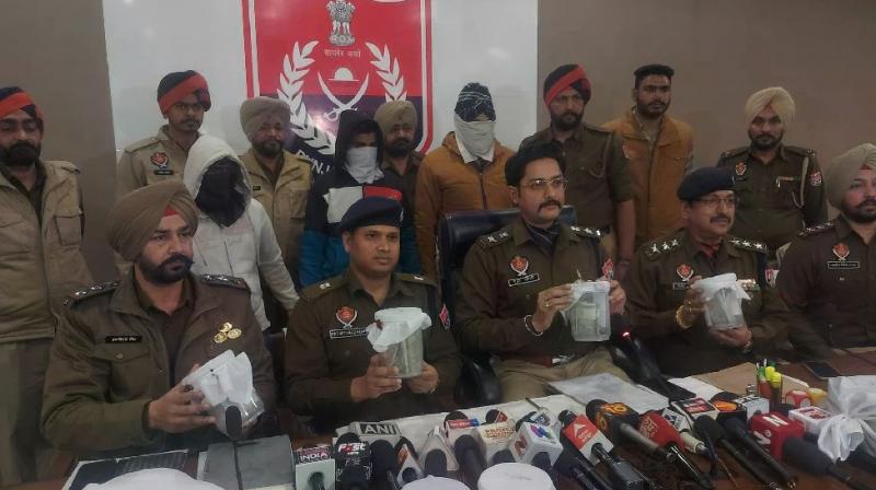 Patiala police busted a gang that printed fake notes Patiala police busted a gang that printed fake notes