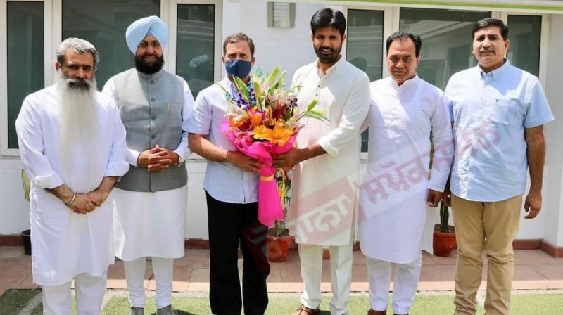 PPCC meet party leader Rahul Gandhi