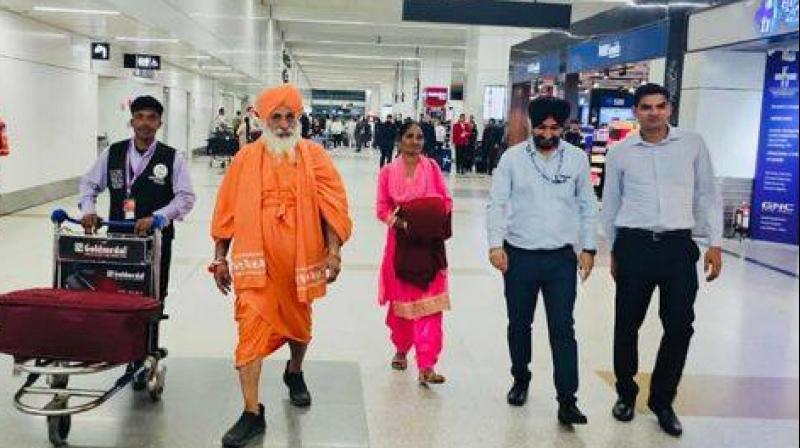 Swaranjit Kaur reached India from Muscat due to the efforts of MP Balbir Singh Seechewal