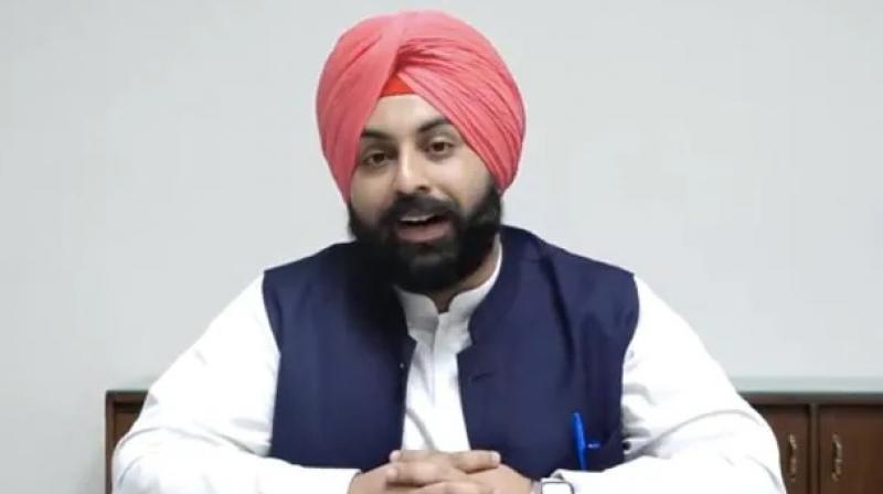 Cabinet Minister Harjot Singh Bains Cabinet Minister Harjot Singh Bains